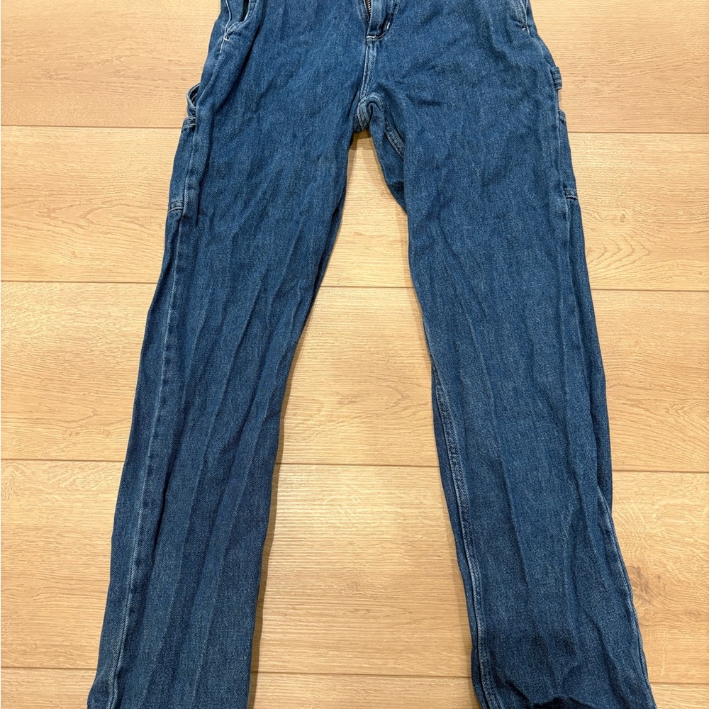 Carhartt Women’s Boyfriend Straight Blue Jeans